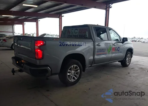 2024 Chevrolet Silverado 1500 4Wd Short Bed Rst from USA, damaged, VIN 3GCPDEEK9RG318444